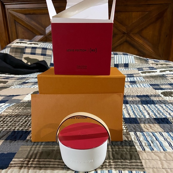 Louis Vuitton Other - Louis Vuitton RED candle